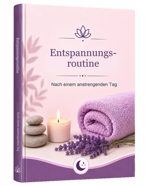 Entspannungsroutine nach einem anstrengenden Tag